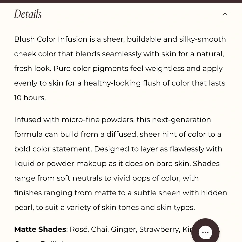 Laura Mercier Blush Color Infusion Peach